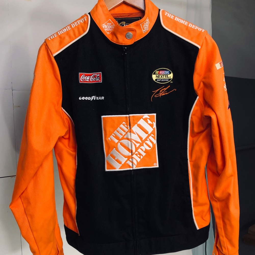 NASCAR Tony Stewart Orange Home Depot jacket!